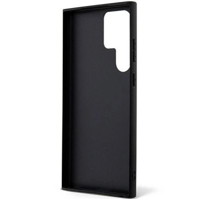 4. Etui Guess Glitter Script na Samsung Galaxy S23 Ultra - czarne