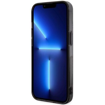 5. Etui Ferrari Outline MagSafe na iPhone 14 Plus - przezroczyste