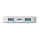 5. Powerbank Joyroom JR-PBF12 10000mAh 2.4A 2x USB-A 1x USB-C - biały