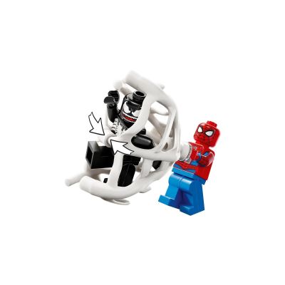 6. LEGO MARVEL SUPER HEROES 76309 Spider-Man kontra muscle car Venoma