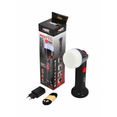 2. AWTOOLS BLACK LINE LATARKA WARSZTATOWA ROTTO SMD LED 1000LM