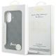 8. Etui Guess 4G Script MagSafe na iPhone 17 - czarne