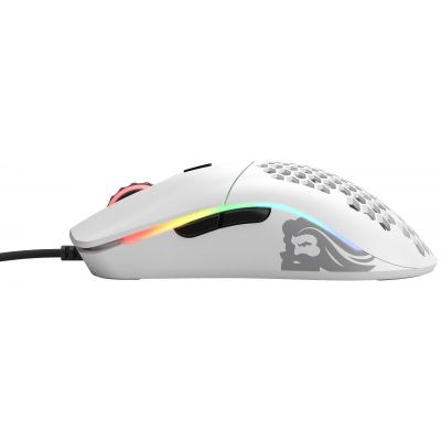 4. GLORIOUS MYSZ PC RACE MODEL O- GAMING WHITE MATOWA