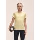 2. Koszulka damska Casall Soft Texture Tee żółty