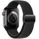 2. Pasek Tech-Protect Nylonmag do Apple Watch 4 / 5 / 6 / 7 / 8 / 9 / SE / Ultra 1 / 2 (42 / 44 / 45 / 49 MM) - czarny