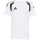 Koszulka dla dzieci adidas Tiro 26 League Tee biało-czarna KC3699
