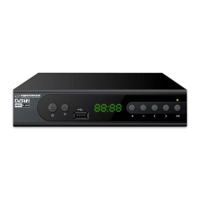 15. ESPERANZA TUNER DVB-T2 H.265/HEVC EV106R