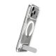 7. Etui Spigen Ultra Hybrid "S" MagSafe na iPhone 17 Pro - przezroczysto-białe