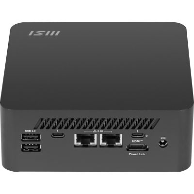 9. MSI Cubi NUC AI+ 2MG-039AT komputer osobisty/workstation Copilot+ PC Intel Core Ultra 7 258V 32 GB LPDDR5x-SDRAM 1 TB SSD Mini PC Czarny