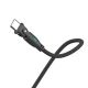 6. Kabel 3mk Hyper Cable N-SERIES USB-C / USB-C 1m PD 3.0 QC 3.0 20V / 5A 100W - czarny