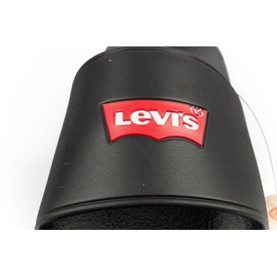 6. Levi's klapki sportowe damskie laczki wygodne modne czarne buty