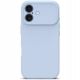 4. Etui Tech-Protect Silicone MagSafe na iPhone 17 - niebieskie