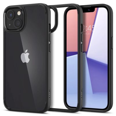 8. Etui Spigen Ultra Hybrid na iPhone 13 - czarny mat
