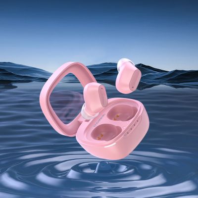 3. Słuchawki Choetech MEMS bezprzewodowe TWS Bluetooth 5.3 - różowe