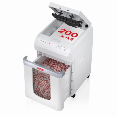4. HSM Shredstar Autofeed X200, 30L, P4, 4x12 mm