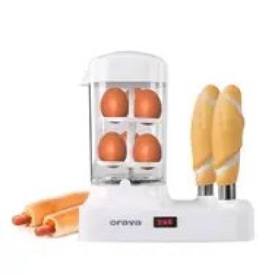 6. Orava HM-03 urządzenie do hotdogów Toster do hotdogów 250 W Biały