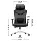 10. Fotel obrotowy Manager 2.6 Black