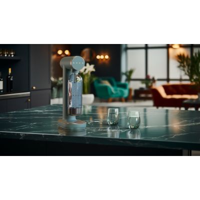 31. Smeg Wassersprudler SKC01EGM, 800ml Flasche, Smaragd Matt