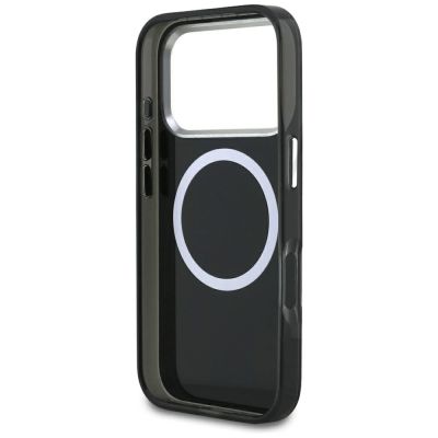 7. Etui Karl Lagerfeld IML KL Monogram MagSafe na iPhone 17 Pro - czarne