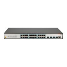 FiberHome S4820-28T-X-AC łącza sieciowe Zarządzany L2/L3 Gigabit Ethernet (10/100/1000) 1U Czarny, Szary