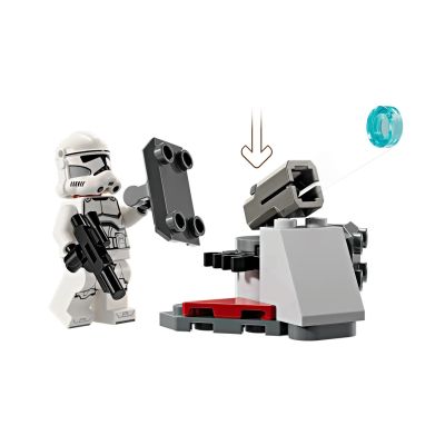 5. LEGO Star Wars 75372 Zestaw bitewny z żołnierzem armii klonów™ i droidem bojowym™
