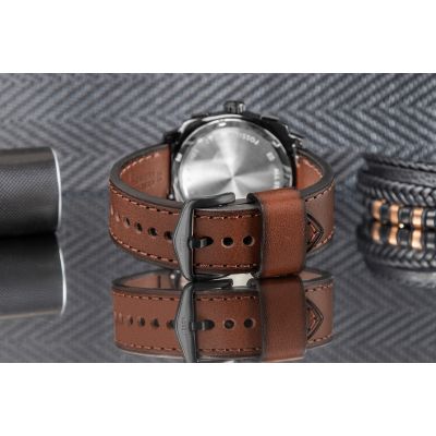 7. Zegarek Męski FOSSIL Machine Chronograph FS6101 + BOX