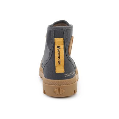 5. PALLADIUM PAMPA HI HTG GUM IRON 74988-006