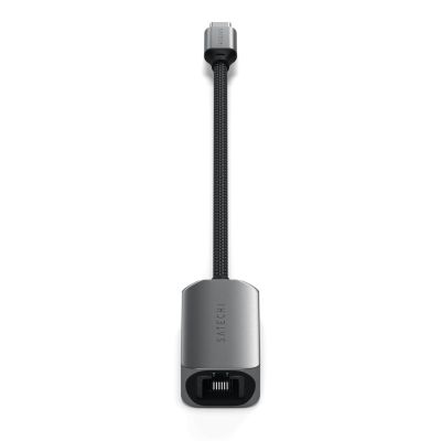 6. Satechi Ethernet Adapter - adapter USB-C 2.5 do Ethernet (space gray)