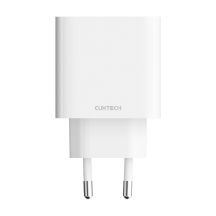Ładowarka sieciowa Cuktech A19 30 W USB-A + USB-C - biała