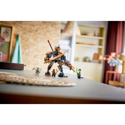 10. LEGO NINJAGO 71854 Cole’s Mission Mech and Dragon Zane