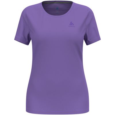 3. Koszulka damska Odlo F-DRY T-shirt crew neck s/s fioletowa