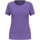 3. Koszulka damska Odlo F-DRY T-shirt crew neck s/s fioletowa
