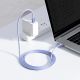 10. Kabel Baseus CAJY000705 USB-C - USB-C PD QC 100W 5A 480Mb/s 2m - fioletowy