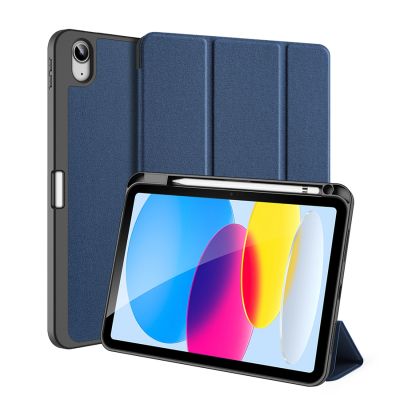 2. Dux Ducis Domo etui iPad 10.9” 2022 / iPad 11” 2025 pokrowiec smart cover podstawka niebieskie