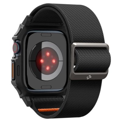 7. Pasek Spigen Lite Fit "PRO" na Apple Watch 10 42 mm - czarne