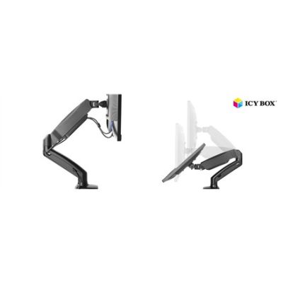 7. ICY BOX IB-MS303-T 81,3 cm (32") Biurko Czarny