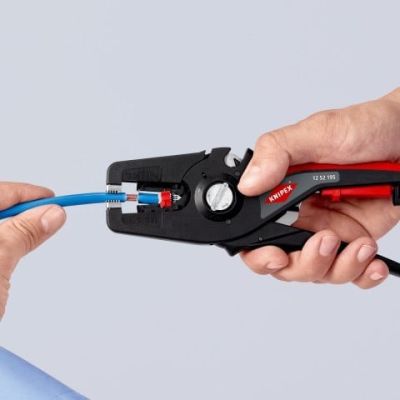 7. Szczypce do ściągania izolacji KNIPEX PreciStrip 16