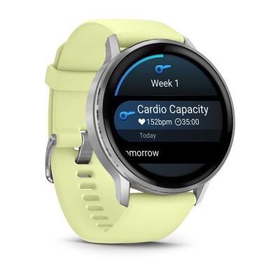 10. Smartwatch GARMIN Venu 4 45mm Gray Silver Citron