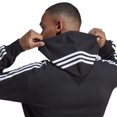 8. Bluza adidas Essentials French Terry 3-Stripes Hoodie M IC0435