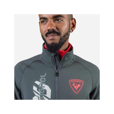 8. Bluza Rossignol New Hero Classique Clim szary