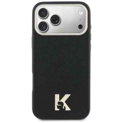 3. Etui Karl Lagerfeld Karl Head Logo MagSafe na iPhone 17 Pro Max - czarne