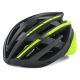 2. Kask rowerowy MTB Wozinsky z odpinanym daszkiem i tylną lampką USB 54-57 cm - czarno-żółty