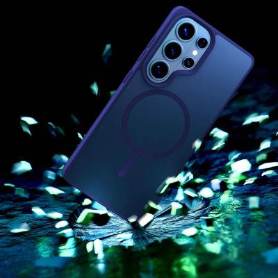 10. Samsung Galaxy S26 Ultra - 3mk Smoke MagCase Blue