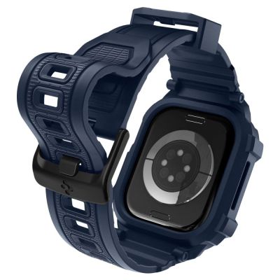 9. Pasek Spigen Rugged Armor Pro na Apple Watch 42 mm - granatowy
