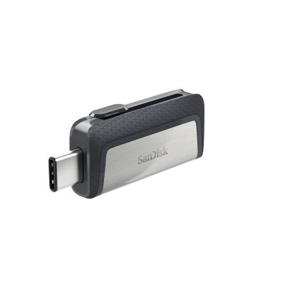 7. Pendrive SanDisk Ultra SDDDC2-128G-G46 (128GB; USB 3.1, USB-C; kolor czarny)