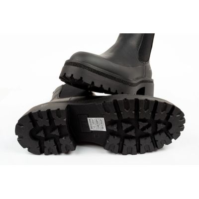 8. GAP buty damskie Louise czarne botki za kostkę modne wsuwane