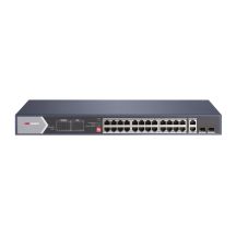 Hikvision DS-3E0528HP-E łącza sieciowe Nie zarządzany Gigabit Ethernet (10/100/1000) Obsługa PoE Niebieski