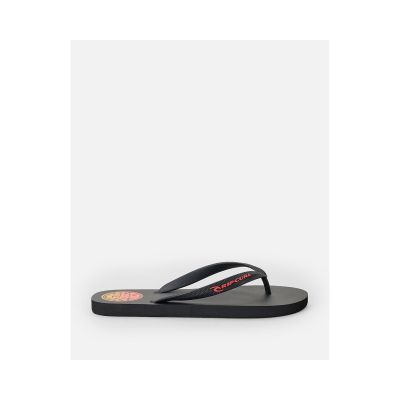 5. Japonki męskie RIP CURL Icons Of Surf Bloom Open Toe czarne