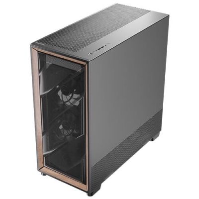 21. Antec FLUX PRO Full Tower Czarny, Drewno