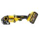2. Szlifierka kątowa DEWALT DCG418X2-QW akumulatorowa bezszczotkowa 125mm 54V FV 2x9Ah Czarny, Żółty